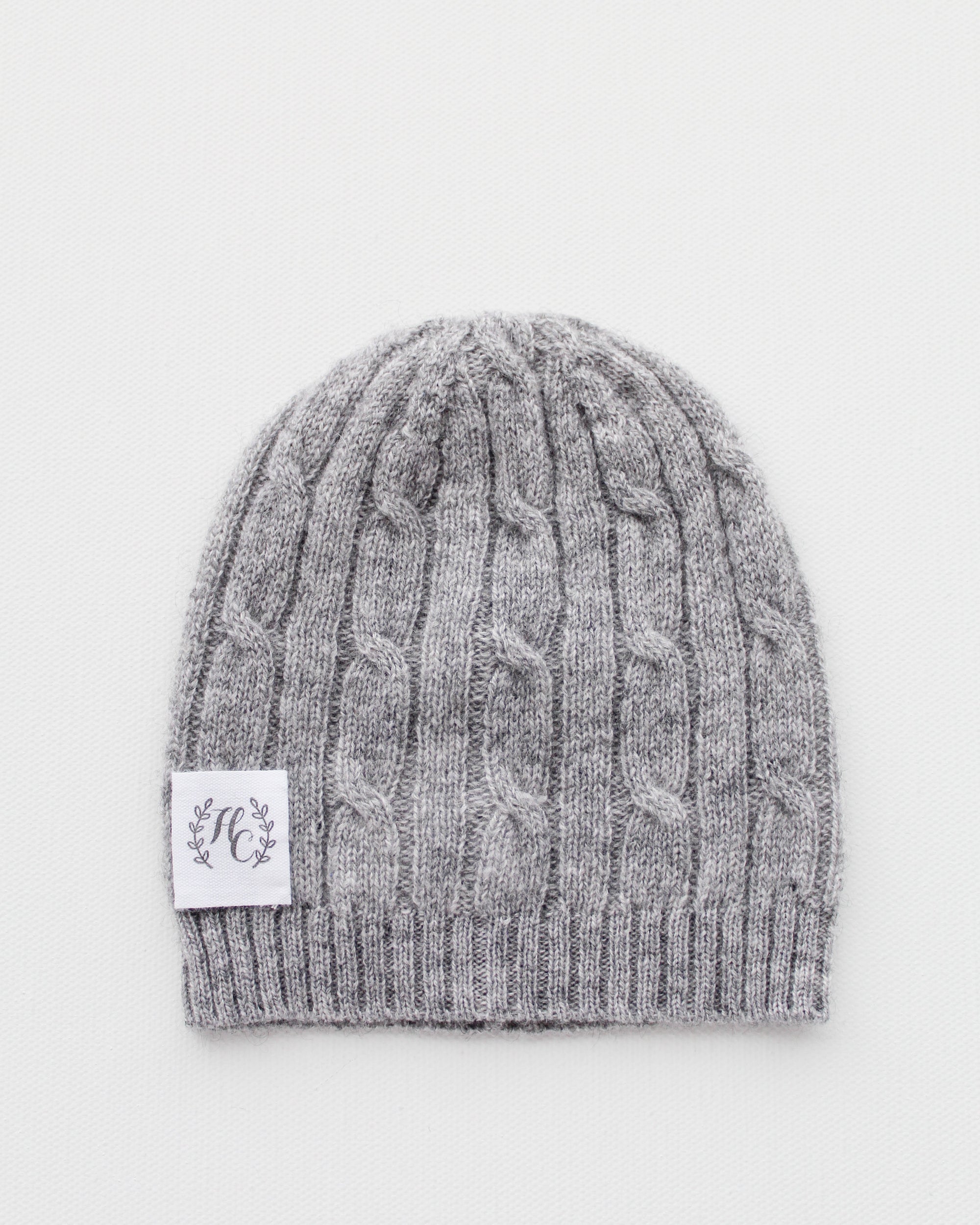 Cashmere Baby Beanie - Ash
