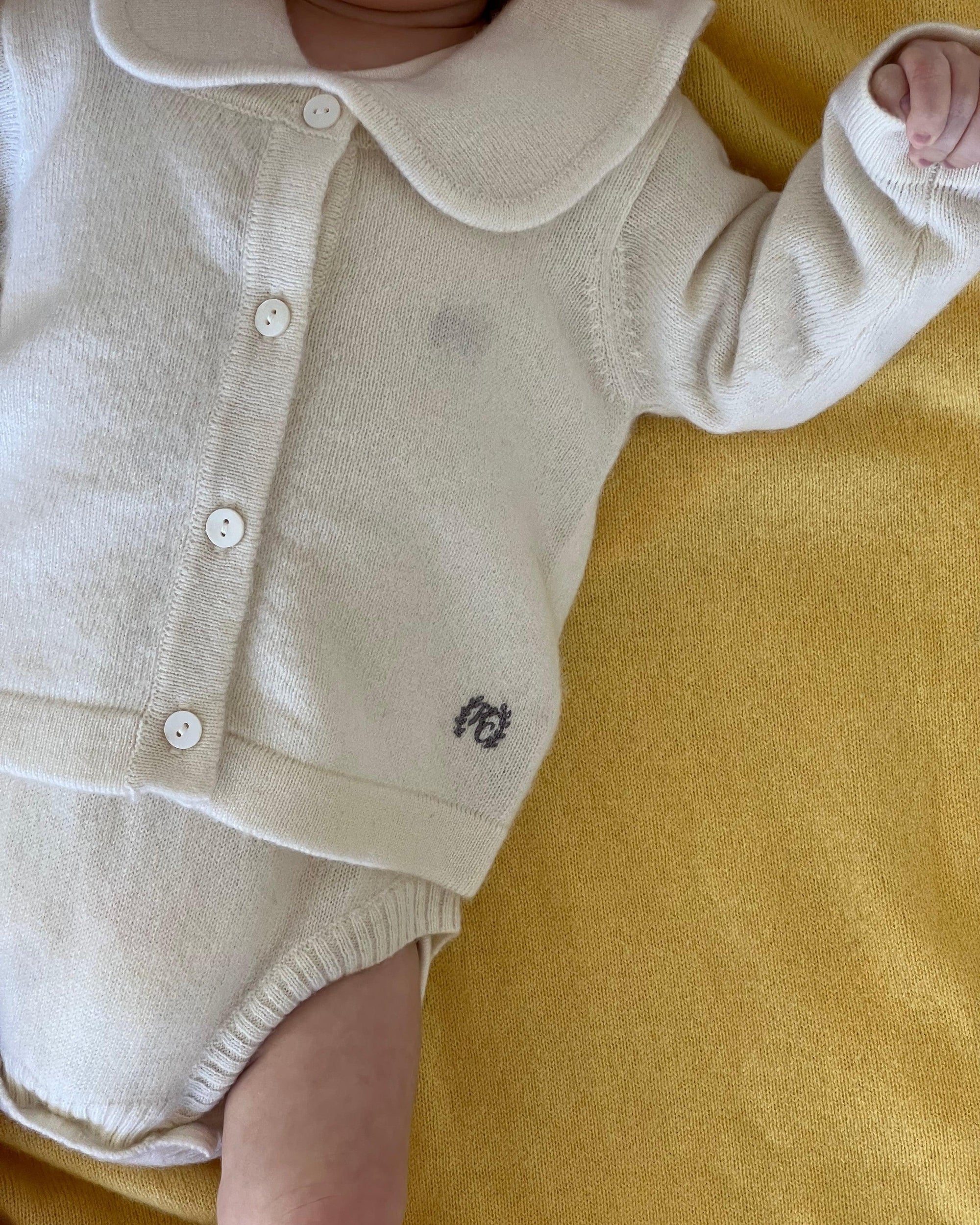 Cashmere Baby Cardigan - Heirloom Cashmere Australia