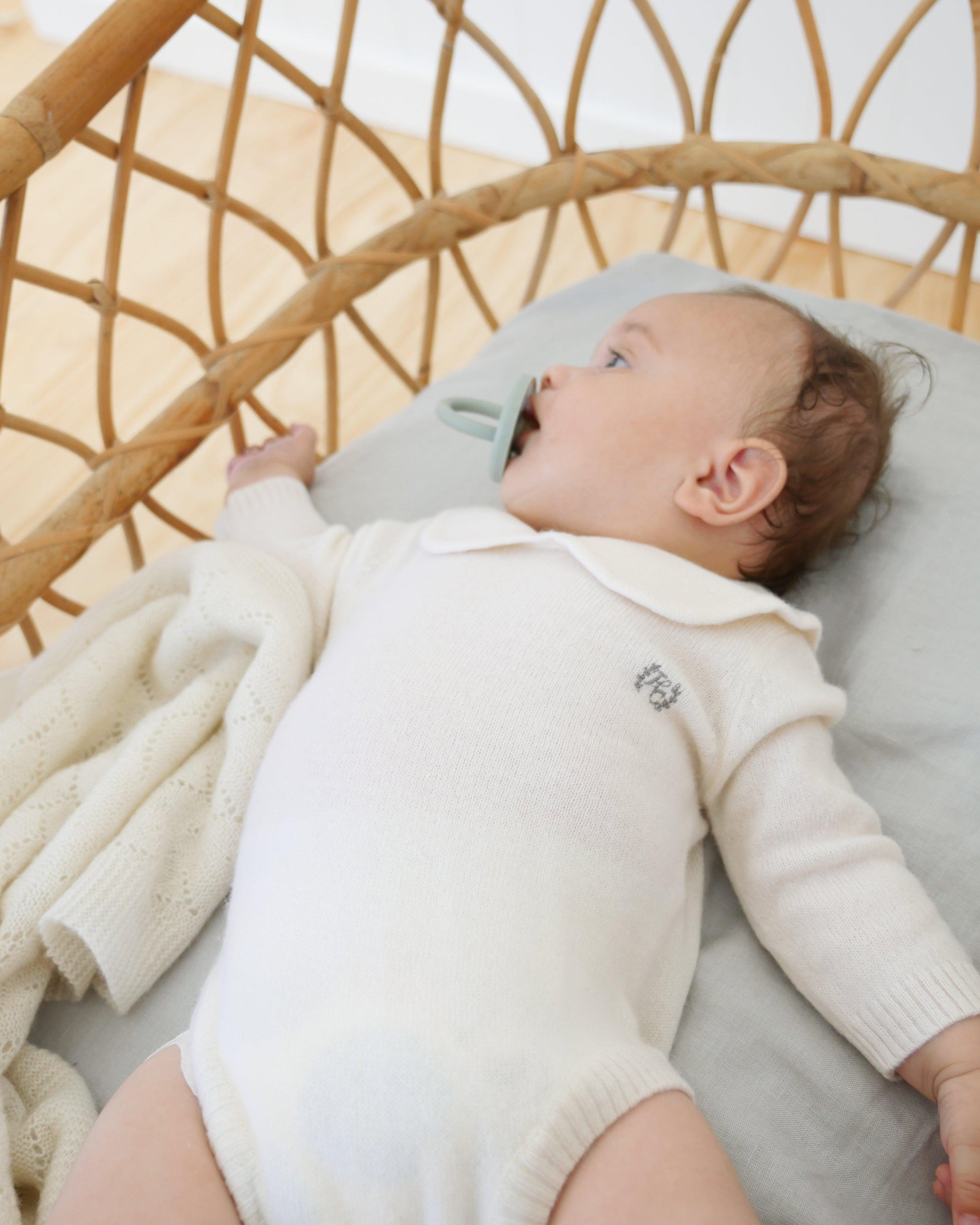 Cashmere Baby Onesie - Heirloom Cashmere Australia