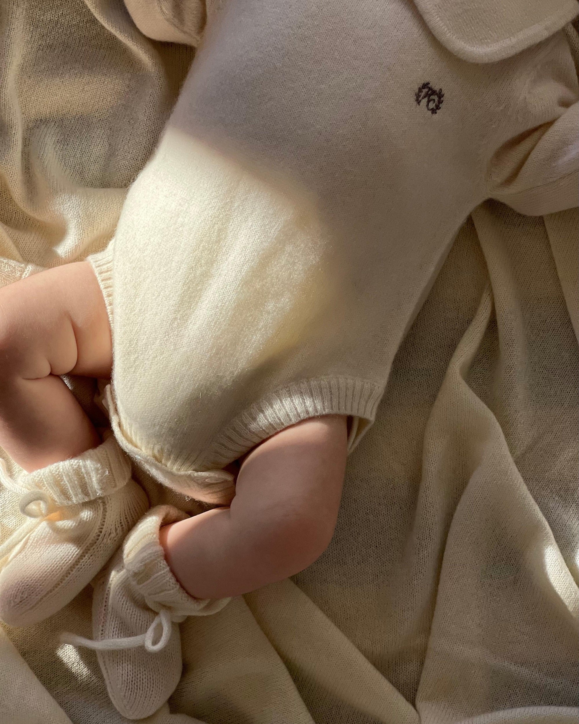 Cashmere Baby Onesie - Heirloom Cashmere Australia
