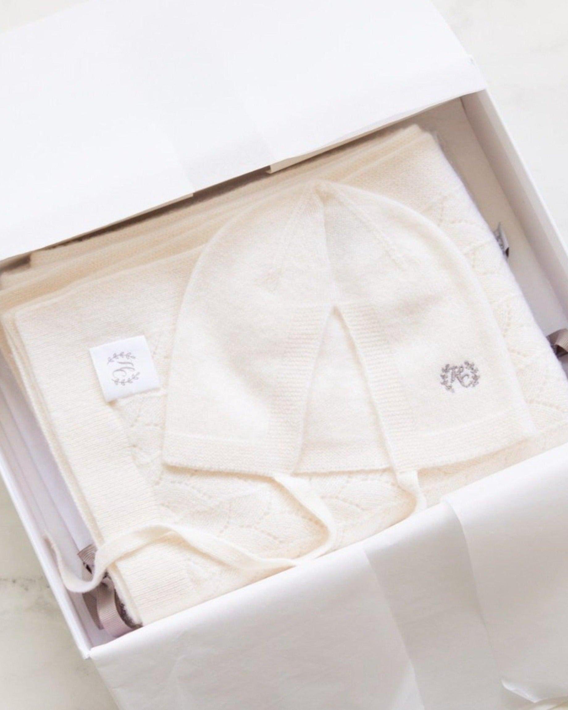Hello Baby Box - Leaf - Heirloom Cashmere Australia