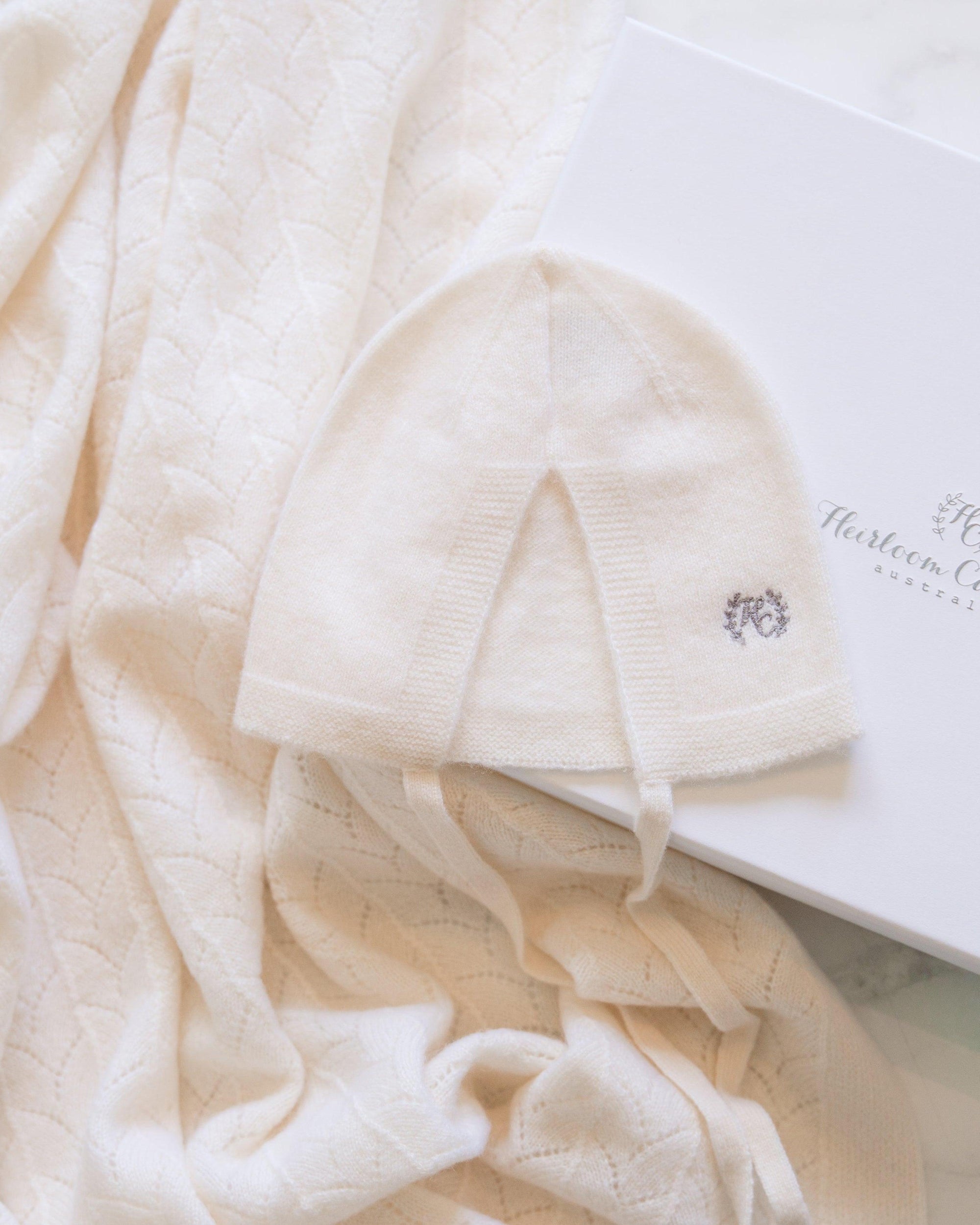 Hello Baby Box - Leaf - Heirloom Cashmere Australia