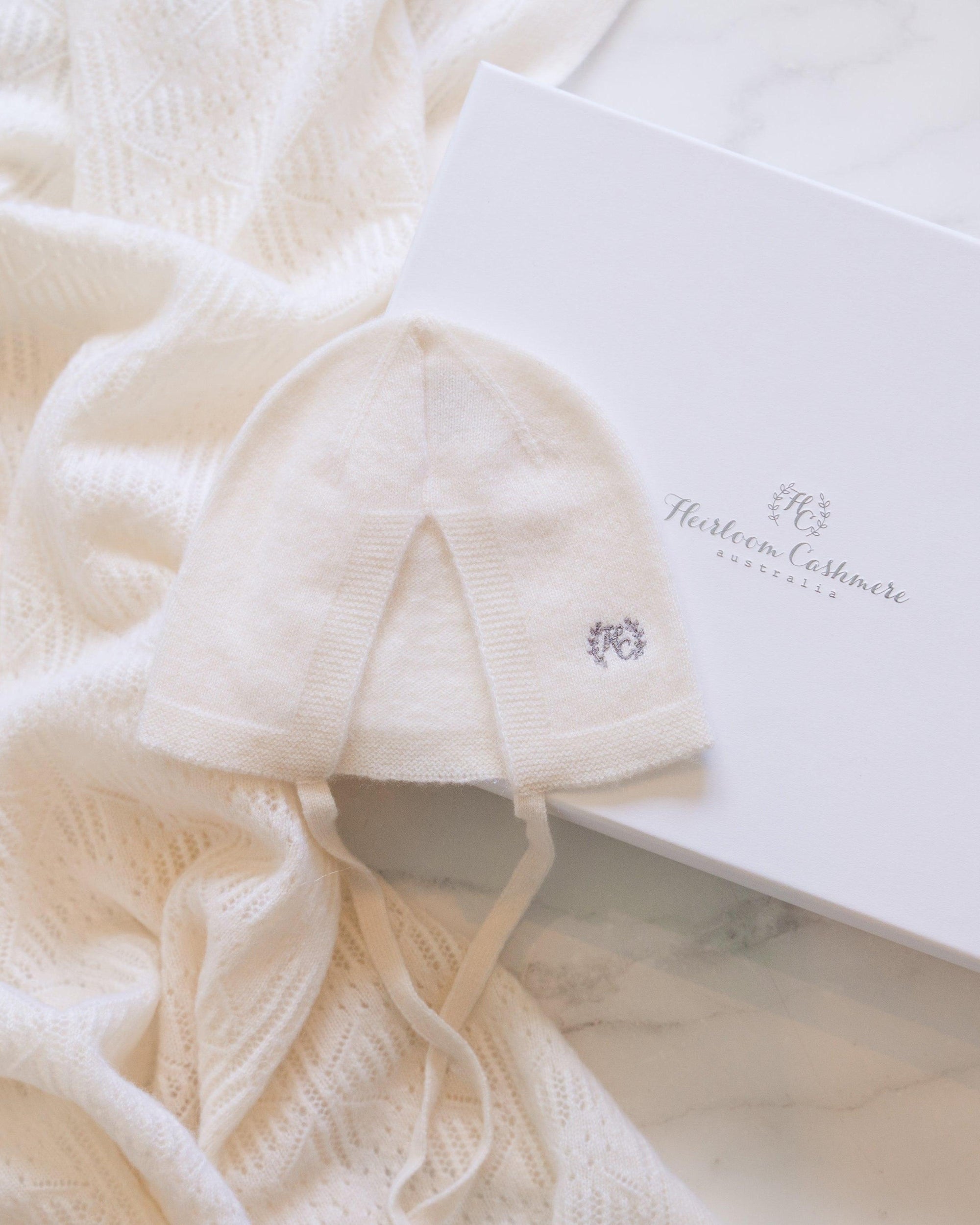 Hello Baby Box - Snowflake - Heirloom Cashmere Australia