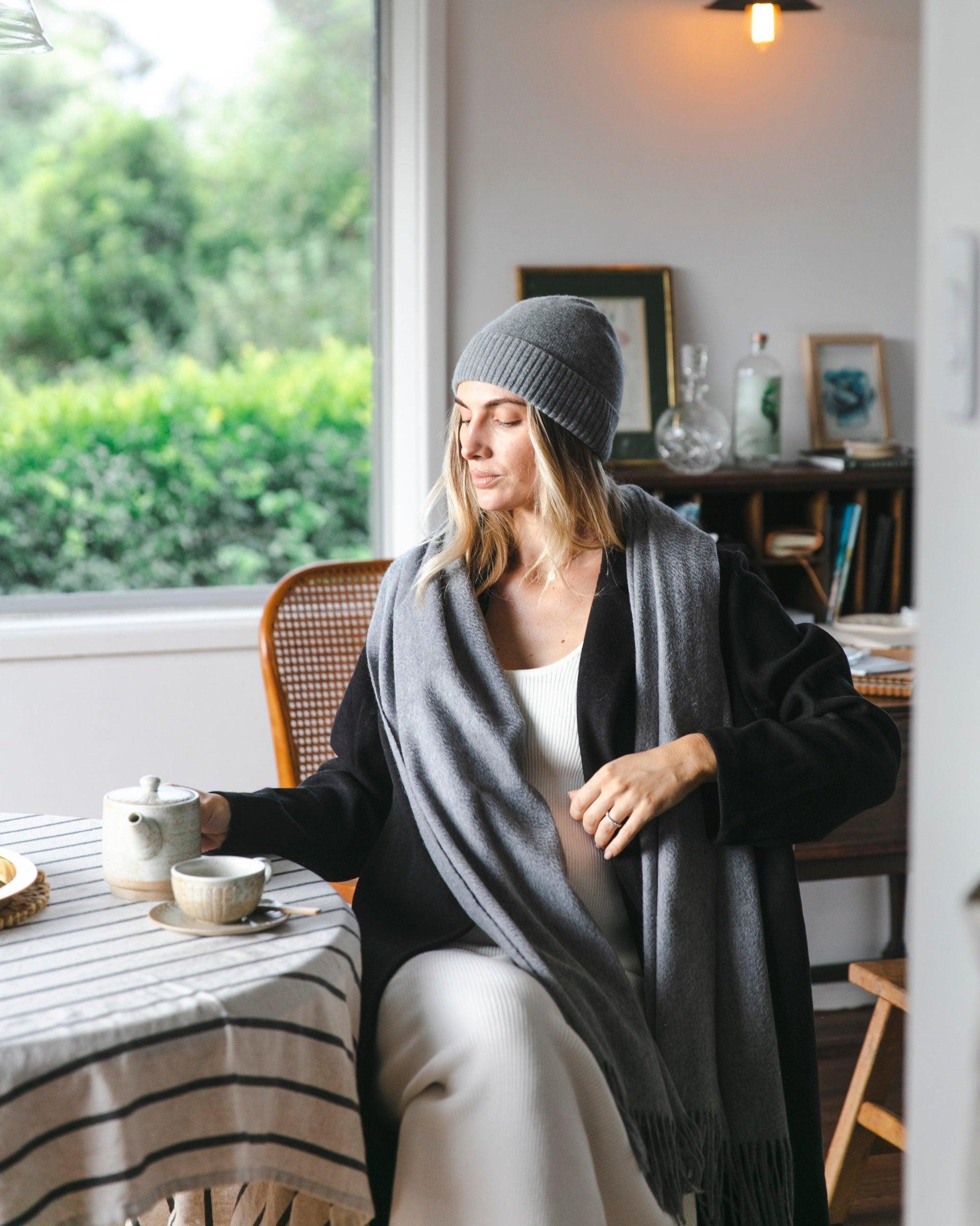 Large cashmere wrap outlet