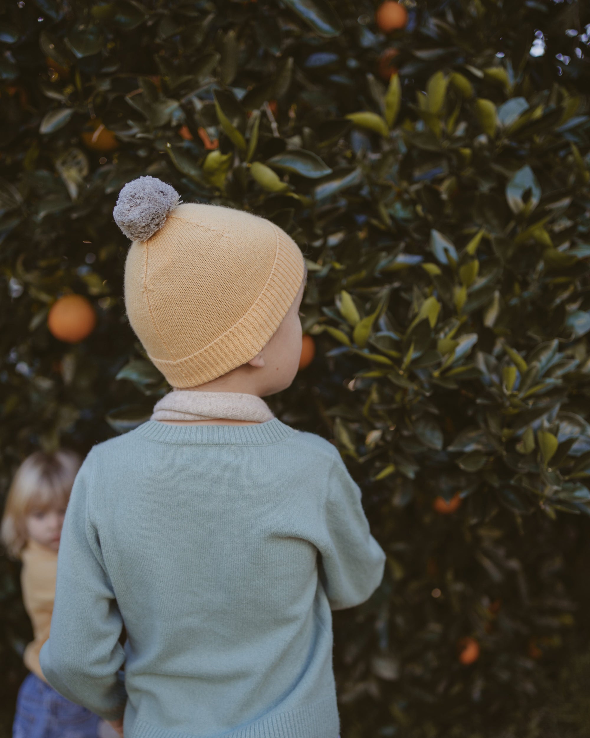 cashmere kids beanie