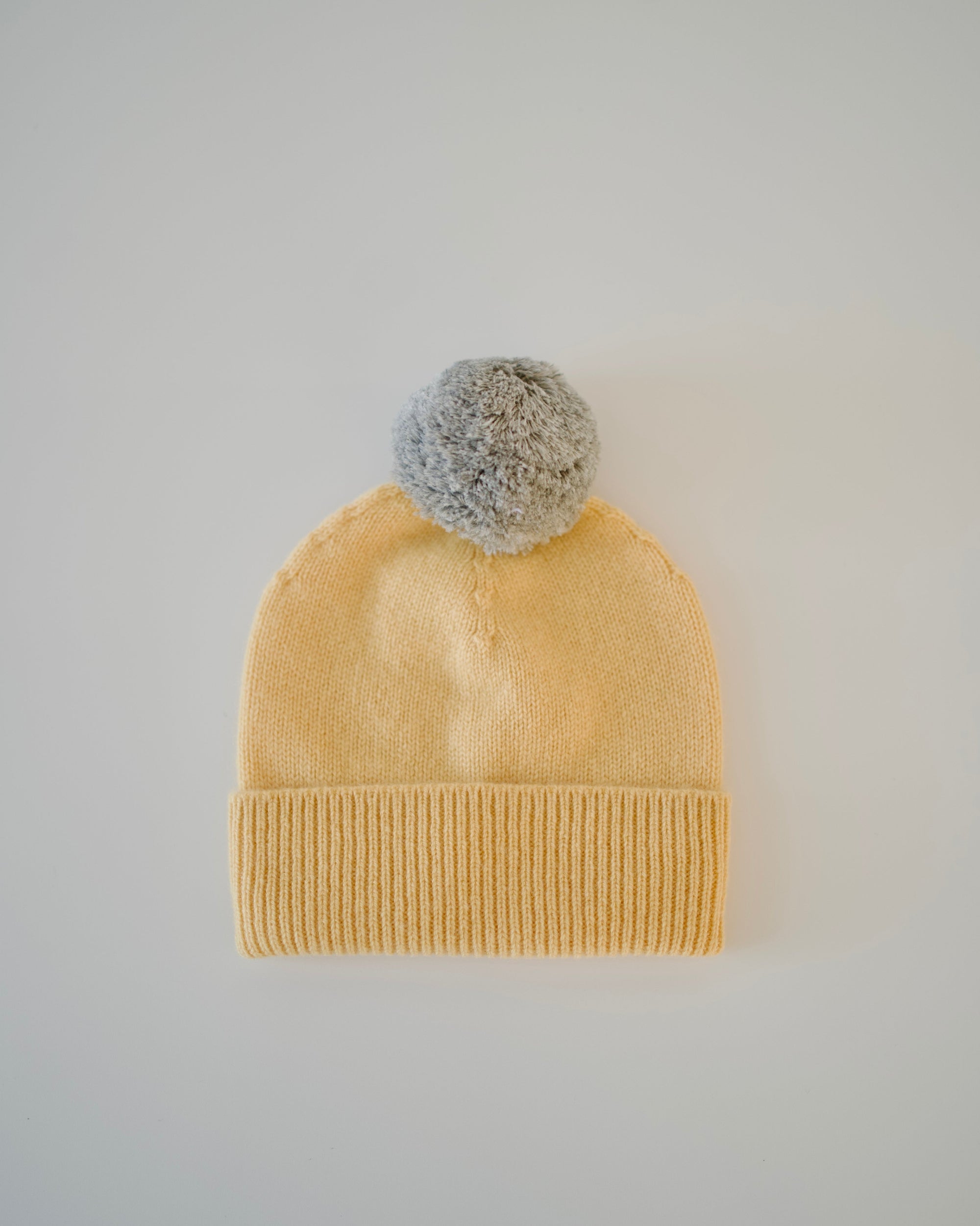 cashmere kids beanie lemon 4