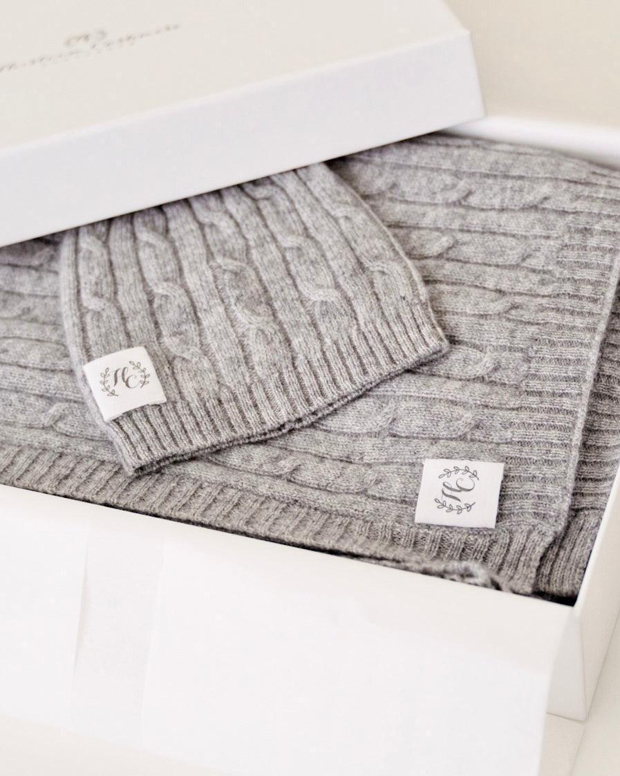 Gift Box - Ash - Heirloom Cashmere Australia