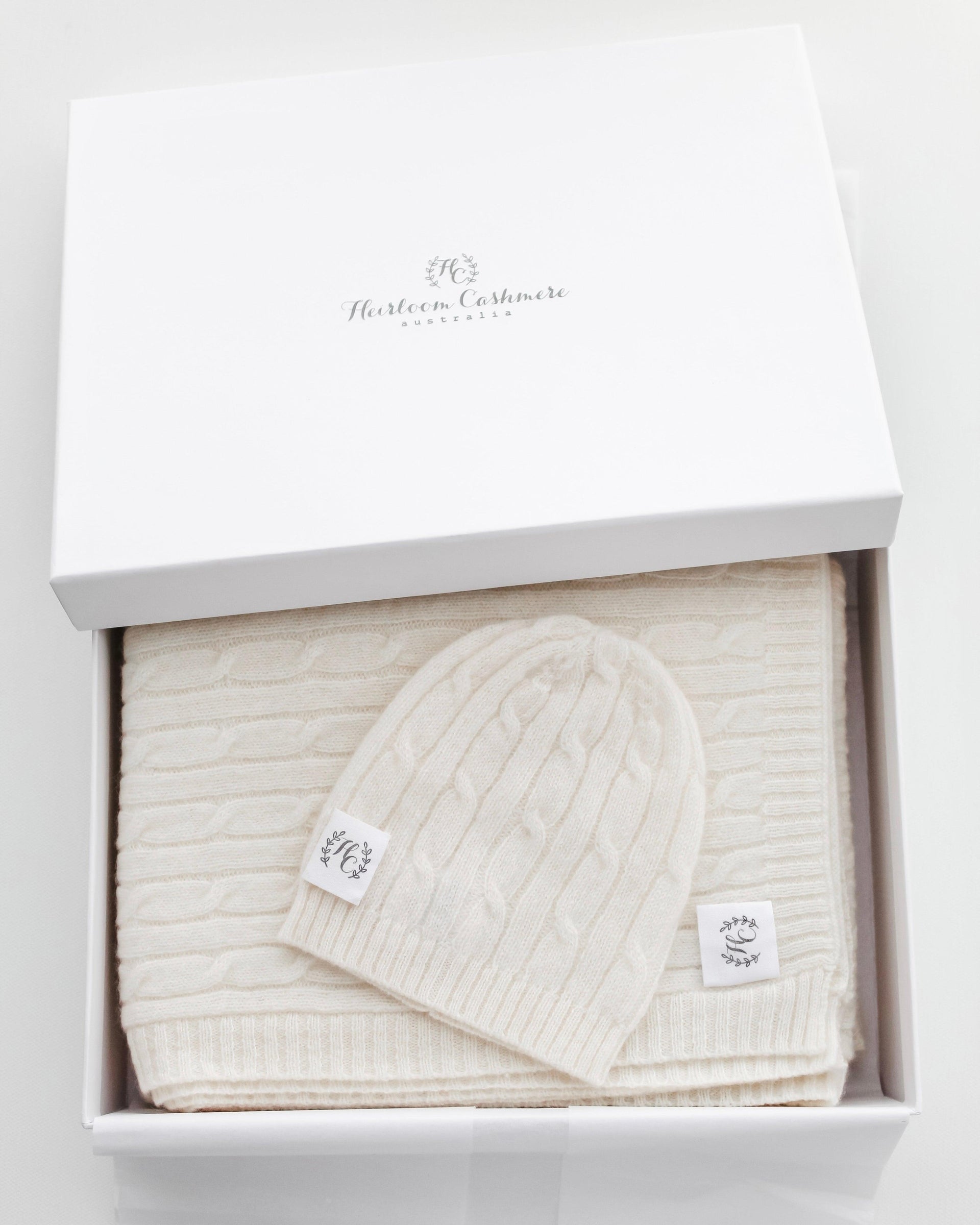 Gift Box - Snow – Heirloom Cashmere