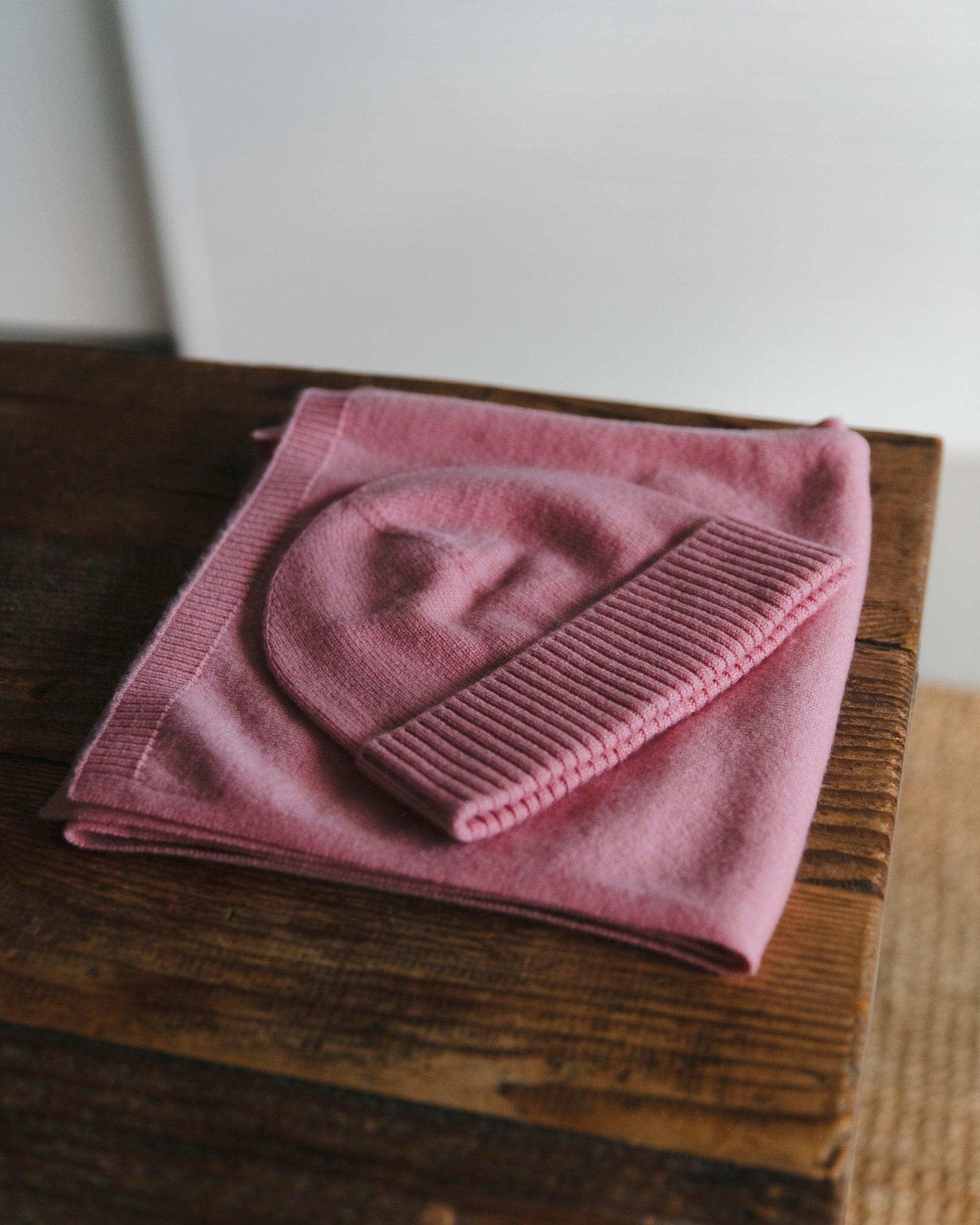 Meja Everyday Cashmere Scarf - Rose - Heirloom Cashmere Australia