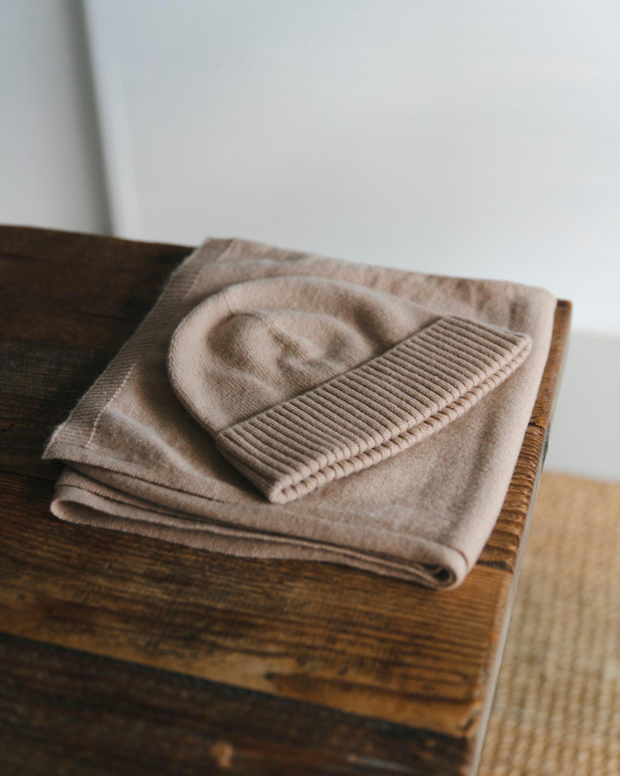 Meja Everyday Cashmere Scarf - Toffee - Heirloom Cashmere Australia