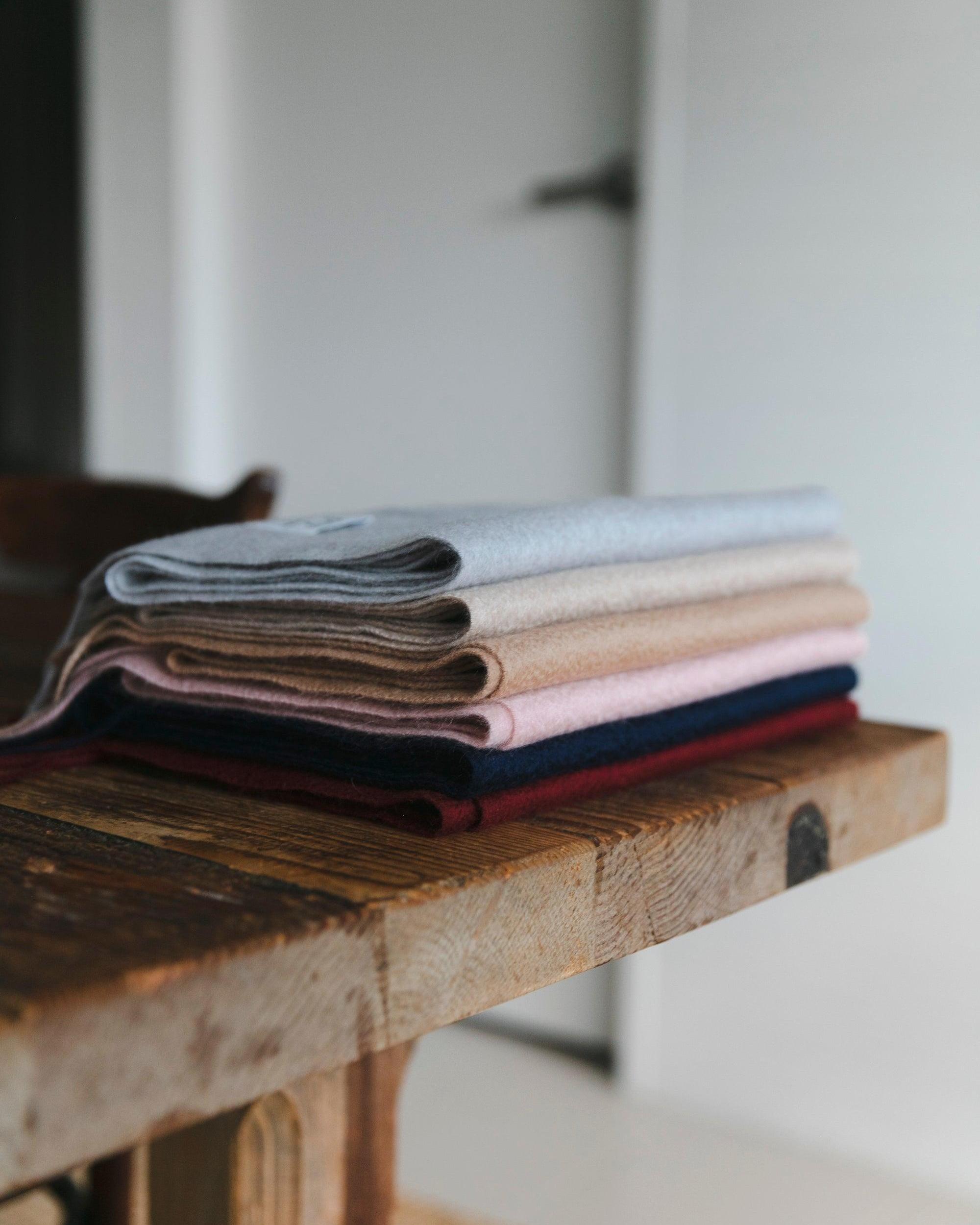 Sofia Cashmere Scarf - Sand - Heirloom Cashmere Australia
