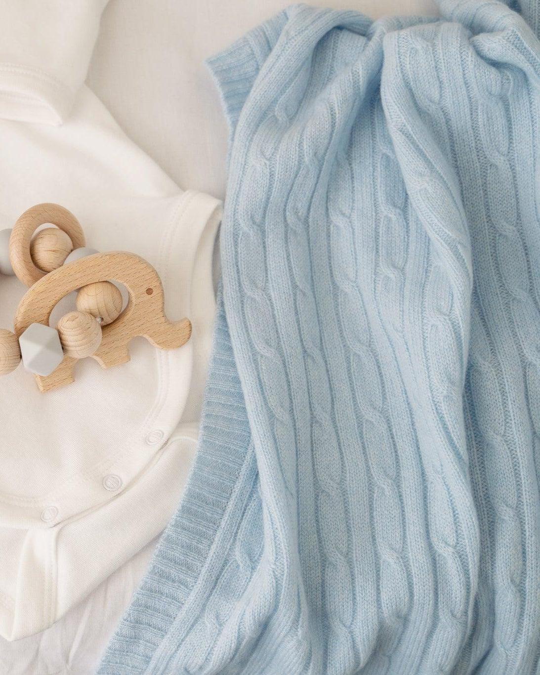 Gift Box - Sky - Heirloom Cashmere Australia